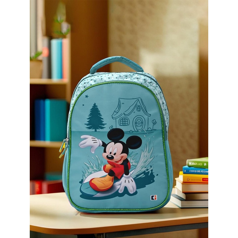 Kuber Industries Unisex Surf Mickey 4 Compartment Backpack