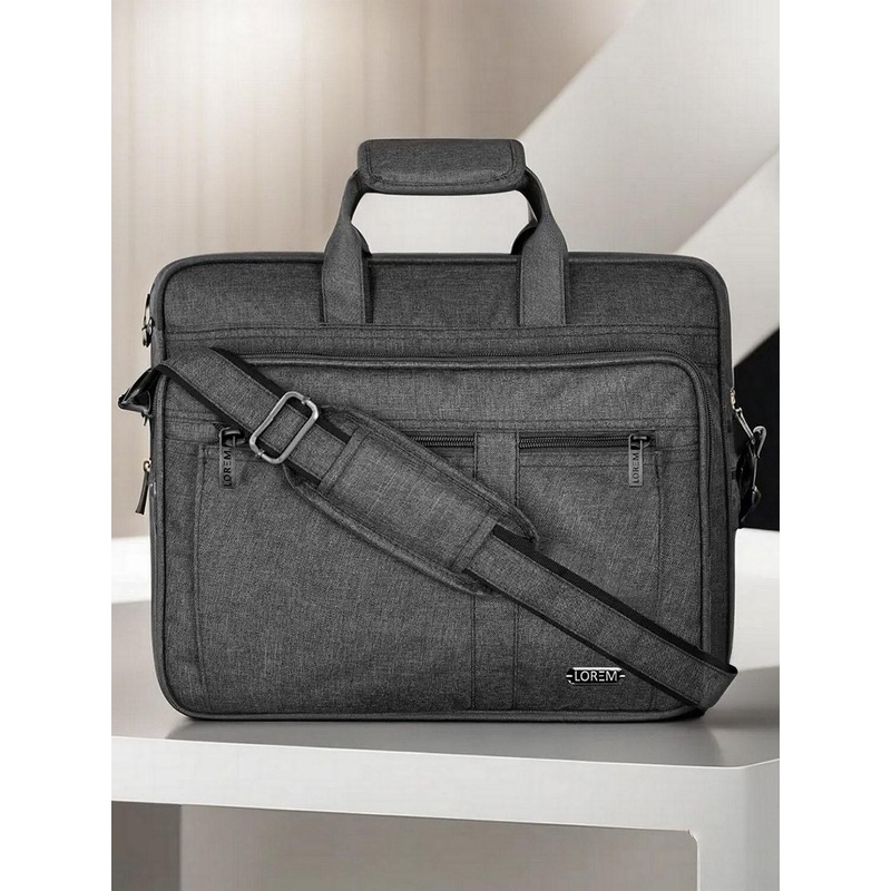 LOREM Unisex Messenger Bag