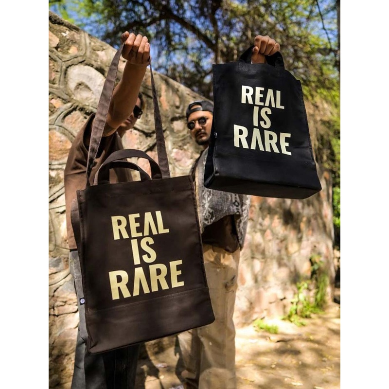Primegear Typography Printed Structured Tote Bag