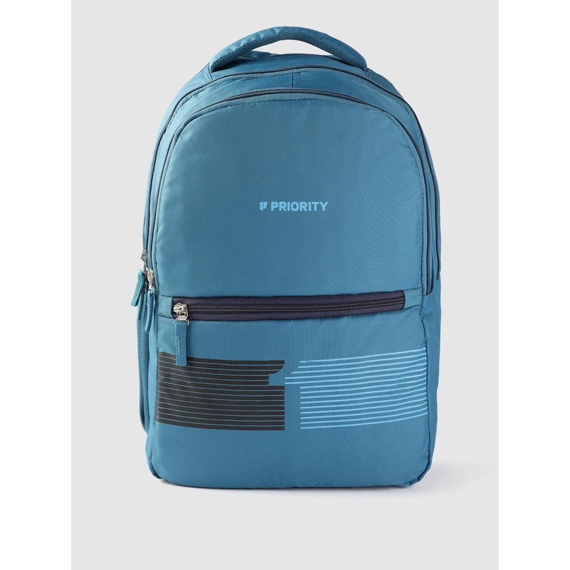 Priority Unisex Brand Logo Printed Backpack-31L