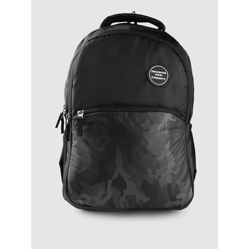 Priority Unisex Camouflage Printed Laptop Backpack-38L