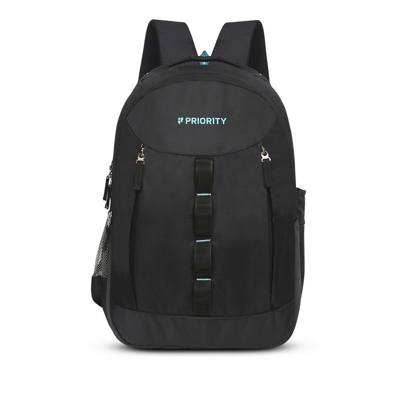 Priority Unisex Typography Padded Laptop Backpack