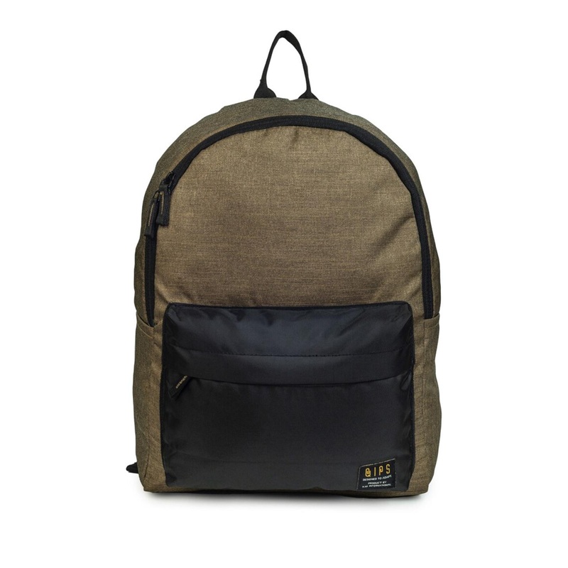 QIPS Unisex Colourblocked Backpack