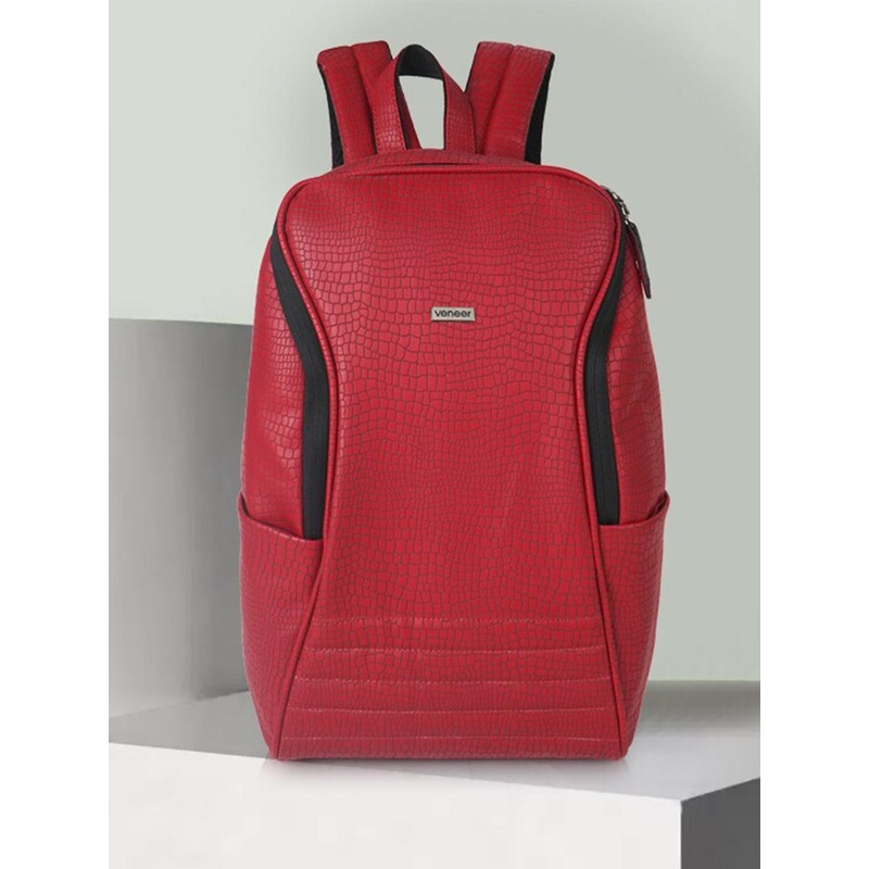 Veneer Unisex Textured Backpack Up to 16 inch