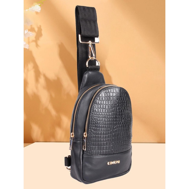 CIMONI Unisex Backpack with Monster Key Fob