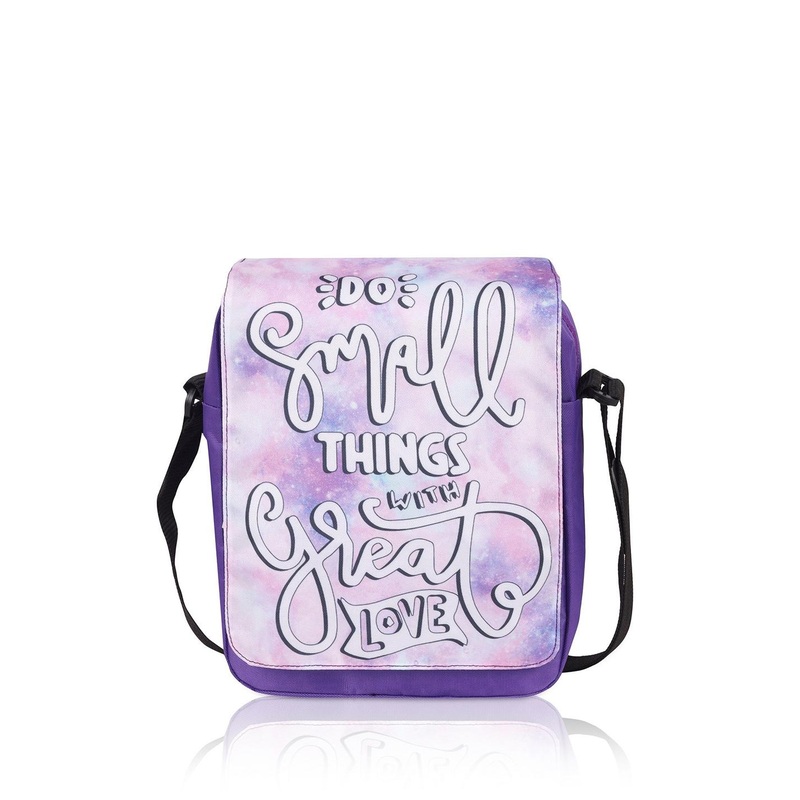 ECHOBOOMERS Adults-Unisex Printed Messenger Bag