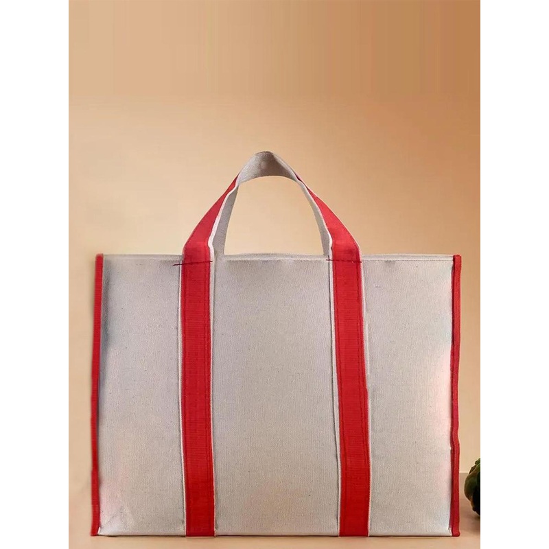 Kuber Industries Unisex Pack Of 4 Striped Shopper Tote Bags