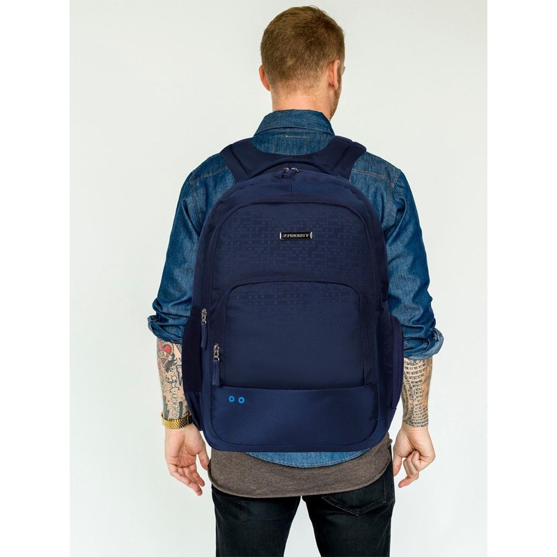 Priority Unisex Large Padded Backpack