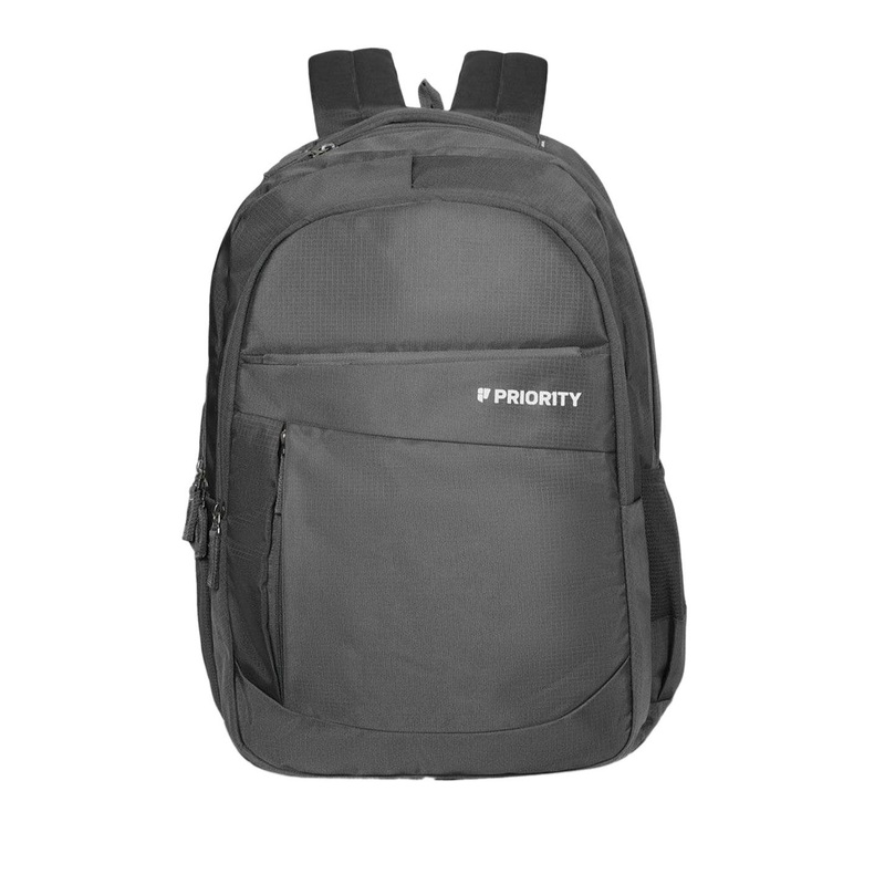 Priority Unisex PU Padded Backpack