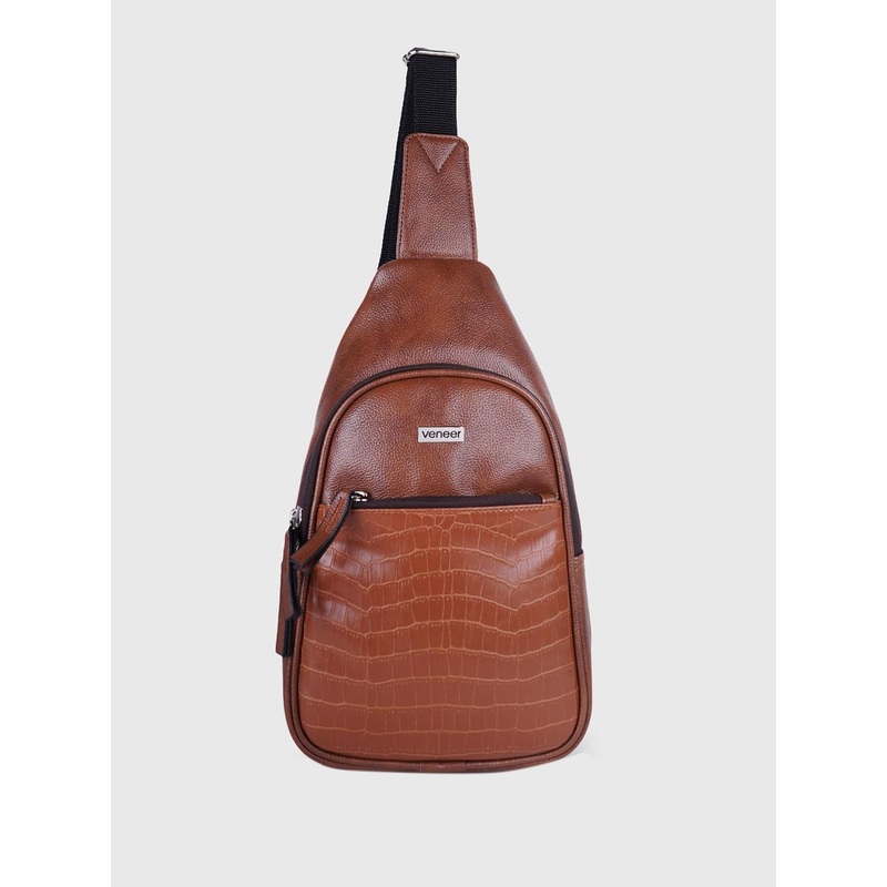 Veneer Unisex Crossbody Bag