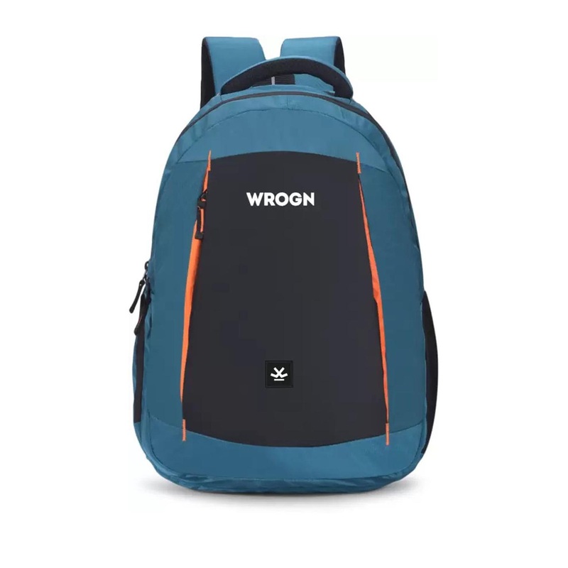 WROGN Unisex Colourblocked Backpack with Earphone Gate 35 L