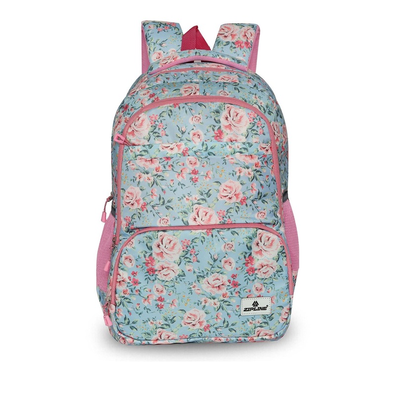 ZIPLINE Unisex Blue Backpack