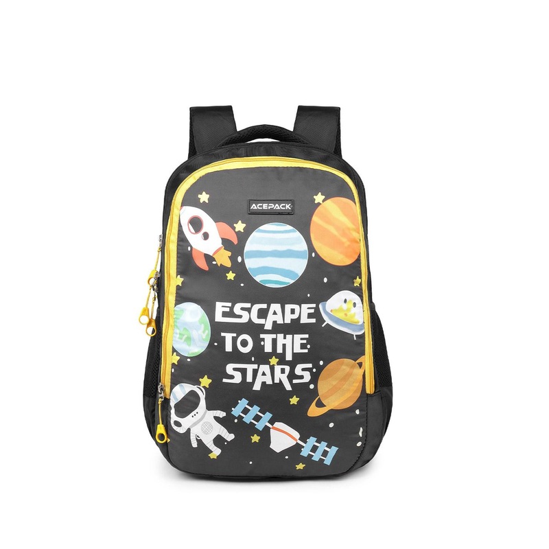 ACEPACK Unisex Graphic Backpack with Compression Straps