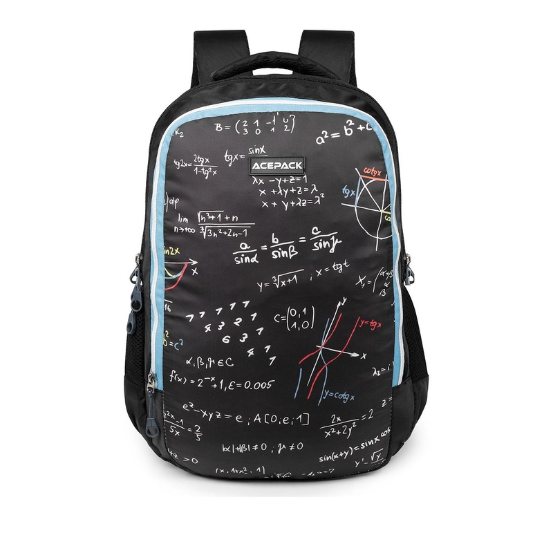 ACEPACK Unisex Printed Backpack with Compression Straps