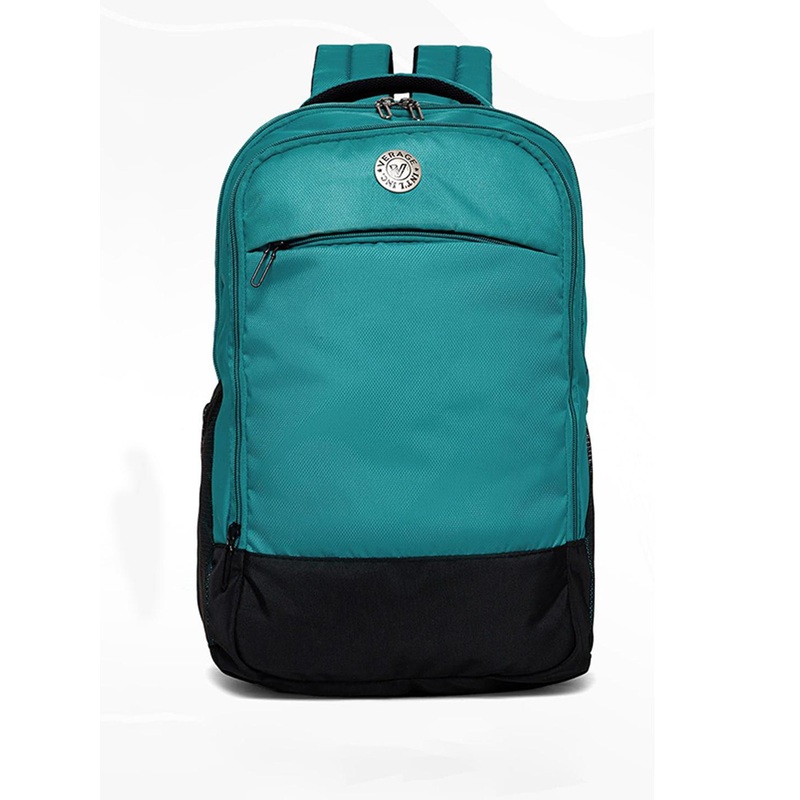 ACEPACK Unisex Solid Backpack with Compression Straps