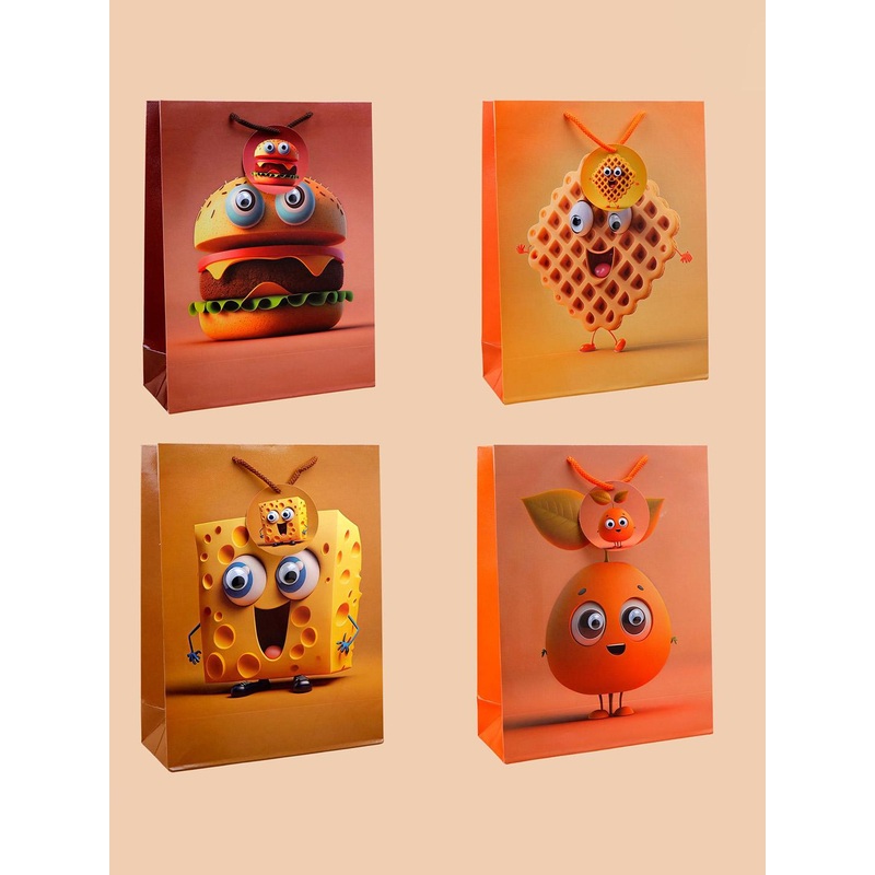 Archies Animal Textured Structured Handheld Bag with Applique