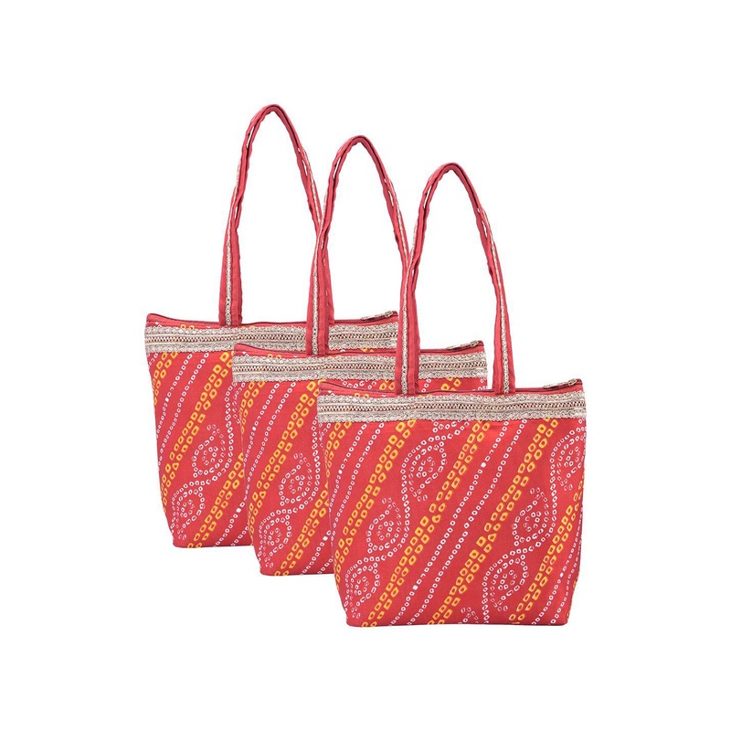 Kuber Industries Shopper 3 Pcs Hand Bag for Women & Girls Shoulder Bag