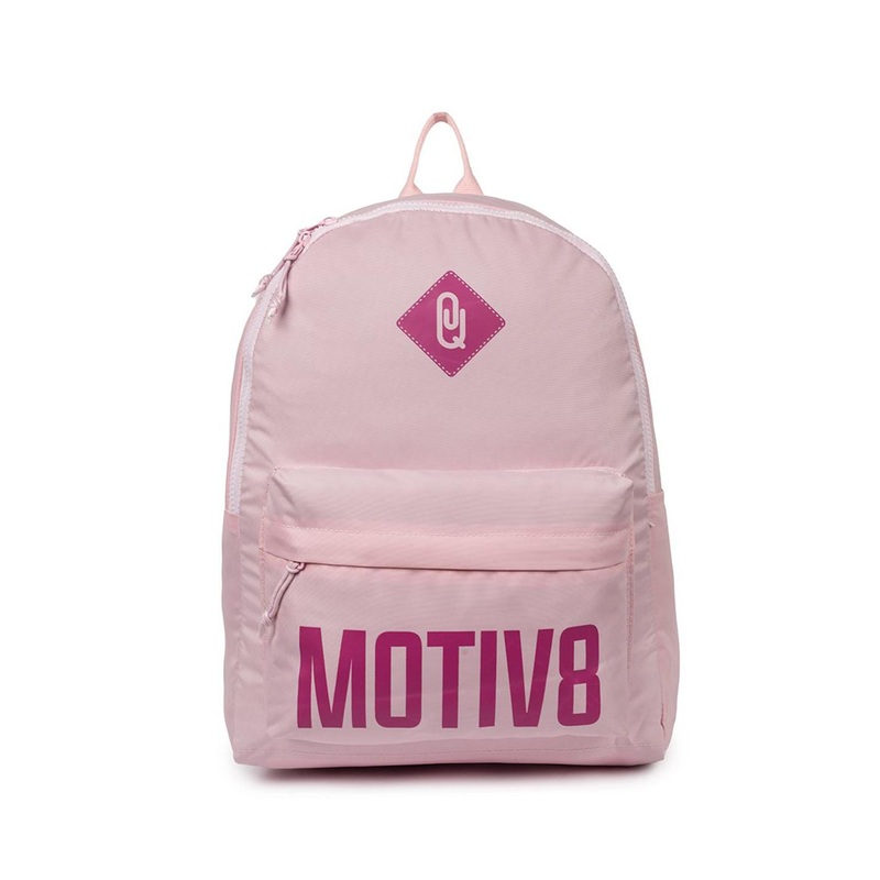 QIPS Unisex Typography Backpack