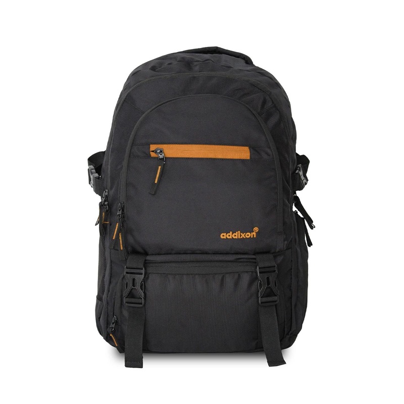 Addixon Unisex Brand Logo Embroidered Backpack 40 L