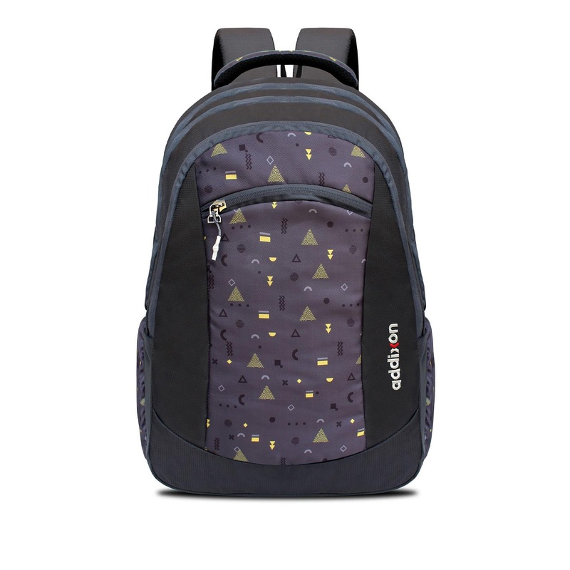 Addixon Unisex Printed Backpack with Compression Straps