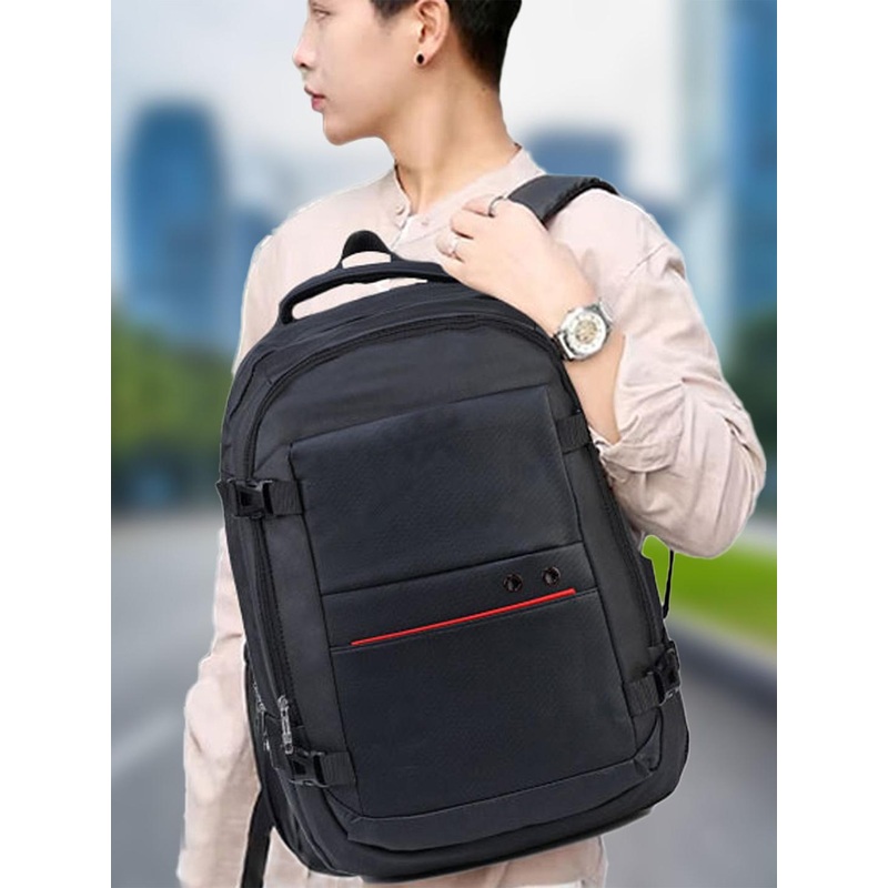 Carry Trip Unisex Backpack with USB Charging Port