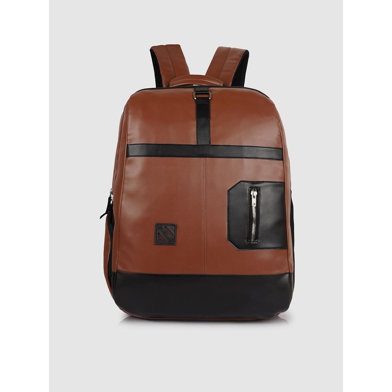 Frokht Unisex Colourblocked Backpack