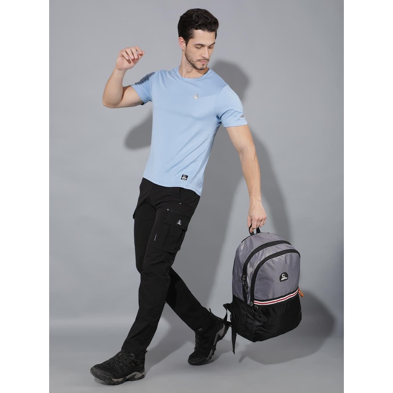GREENLANDS Men Colourblocked Stria Lightweight Backpack