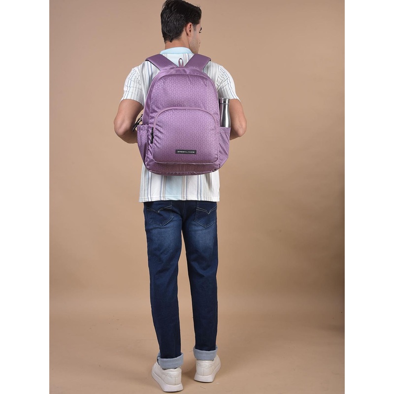 GREENLANDS Unisex Brand Logo Backpack with Hip Strap