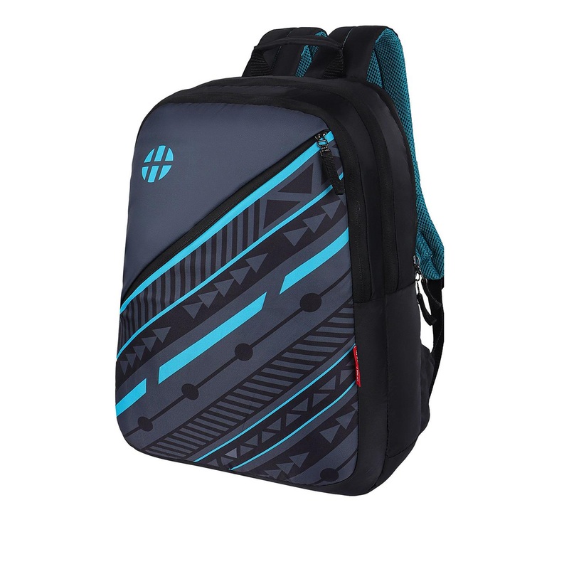Harissons Unisex Geometric Printed Ergonomic Backpack