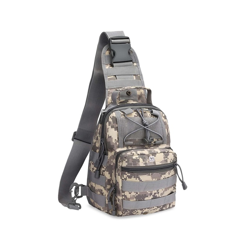NFI essentials Unisex Camouflage Printed Crossbody Shoulder Bag