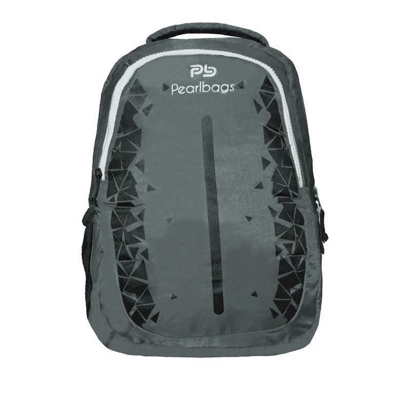PB Pearlbags Men Geometric Printed Waterproof Backpack