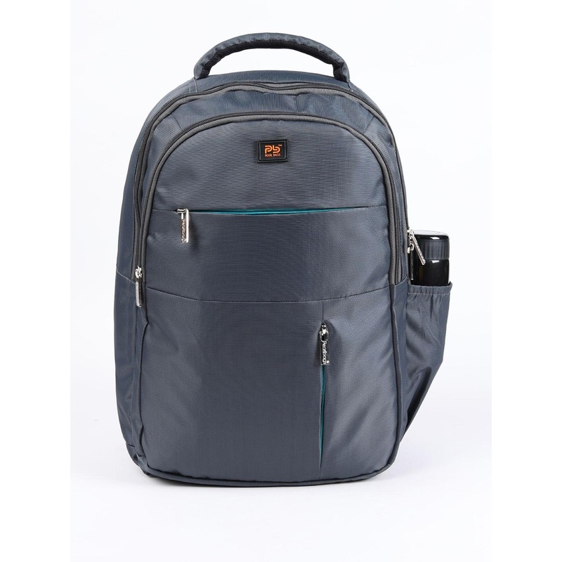 PB Pearlbags Unisex Solid Grey Backpack