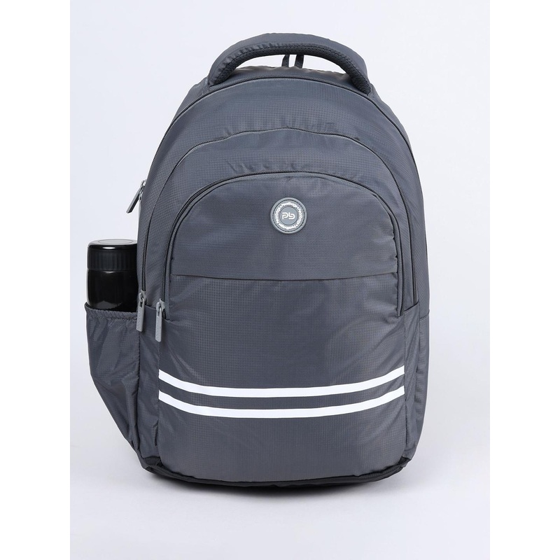 PB Pearlbags Unisex Solid Premium Fabric Water Resistant Casual Backpack