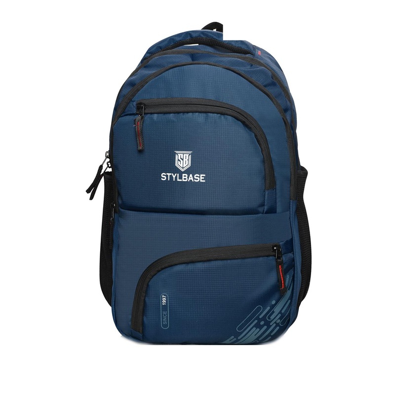Stylbase Men Solid Zip Casual Backpack