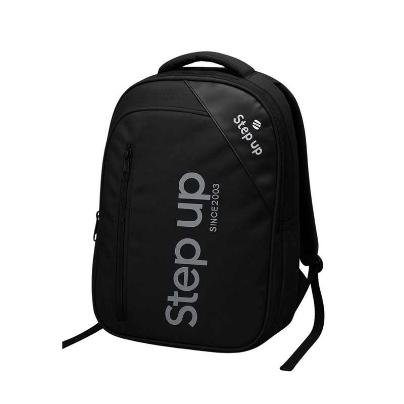 Vetocity Men Affluent Typography Printed Padded Shoulder ClimaCool Backpack