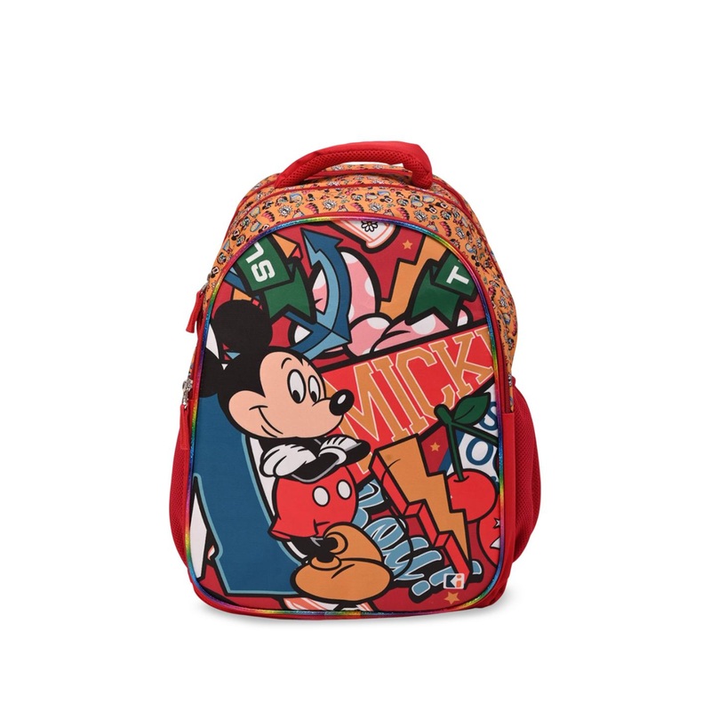 YK Kids Disney Mickey Printed School Backpack