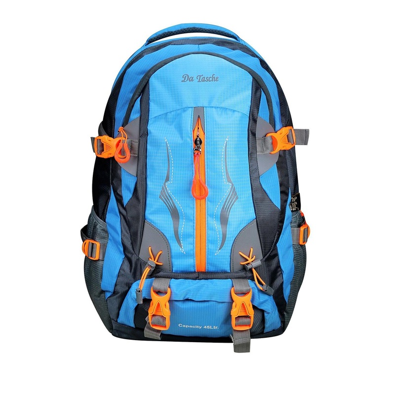 DATASCHE Unisex Colourblocked Large Backpack with Compression Straps