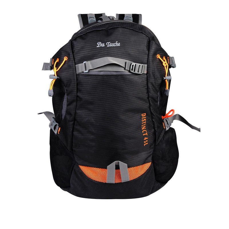 DATASCHE Unisex Typography Backpack with Compression Straps