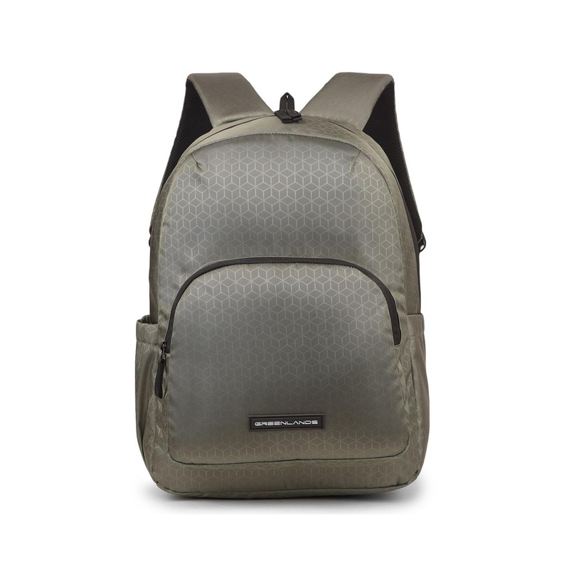 GREENLANDS Unisex Geometric Medium Backpack