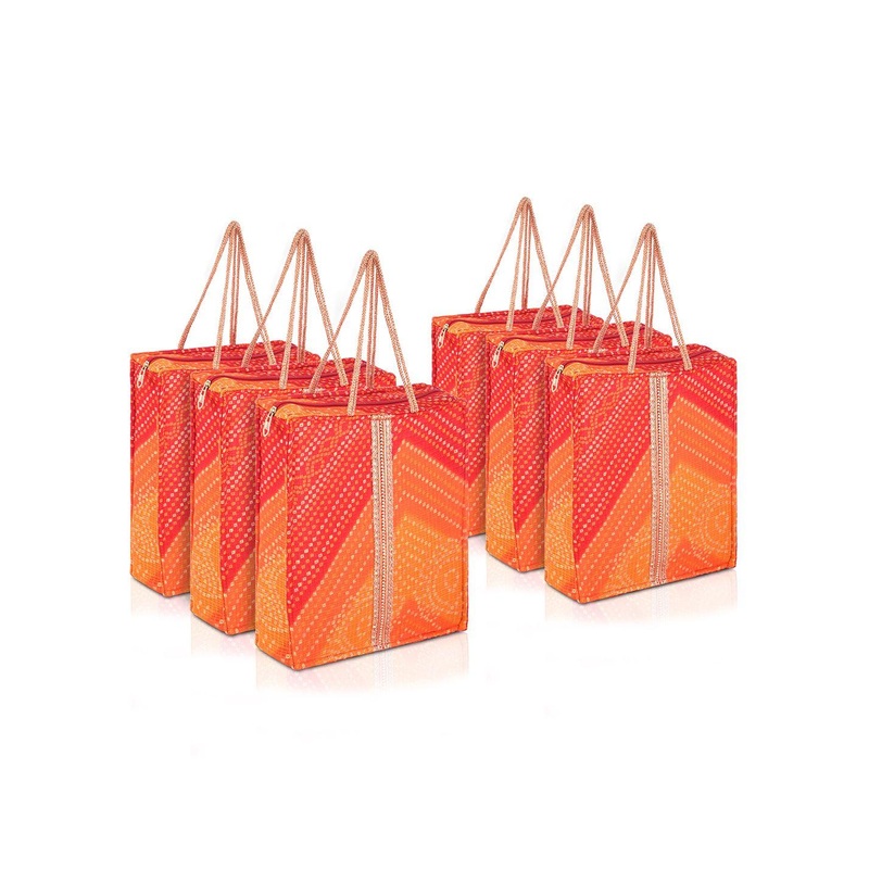 Kuber Industries Unisex Ethnic Motifs Printed Shopper Handheld Bag