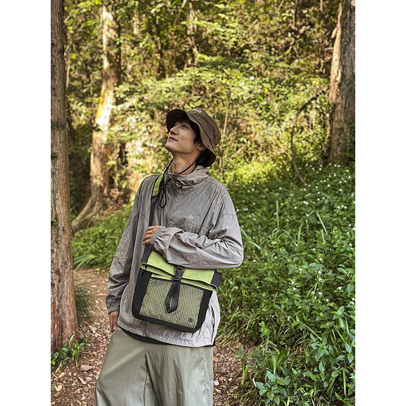 Mast & Harbour Men Checked Crossbody Sling Bag