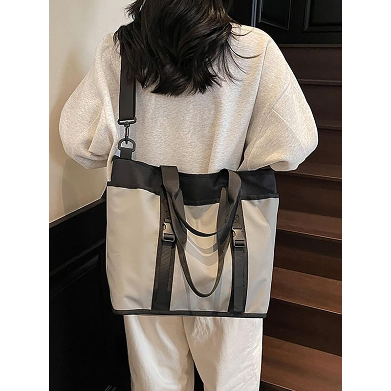 Mast & Harbour Men Colourblocked Structured Satchel Bag