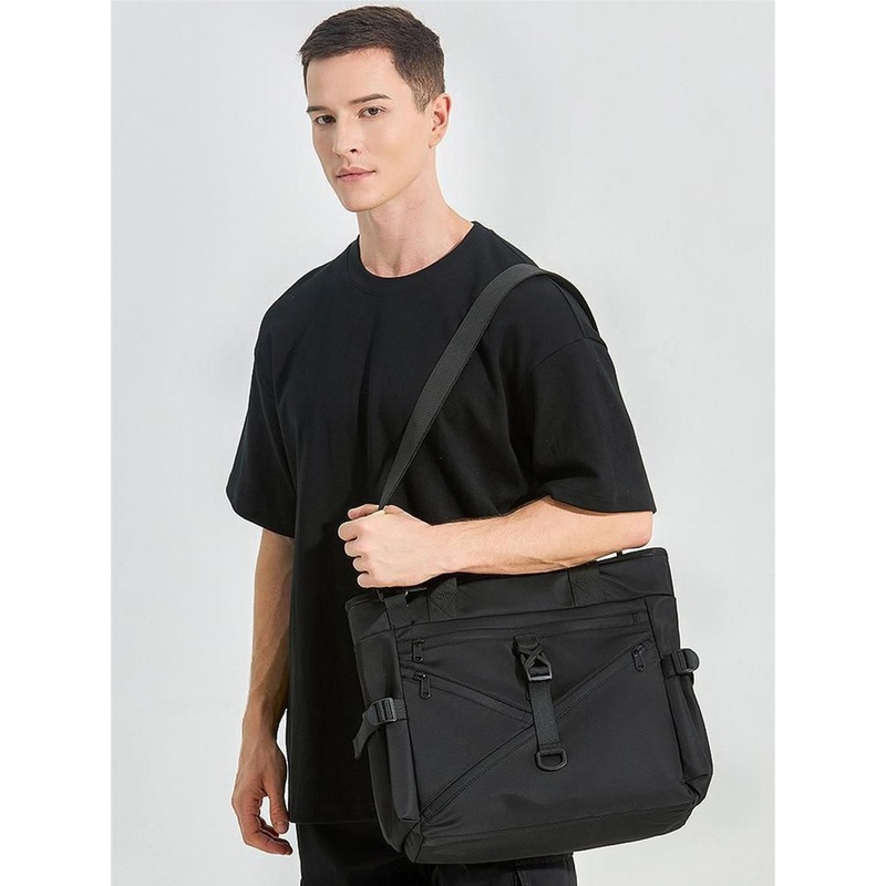 Mast & Harbour Men Solid Shopper Handheld Bag