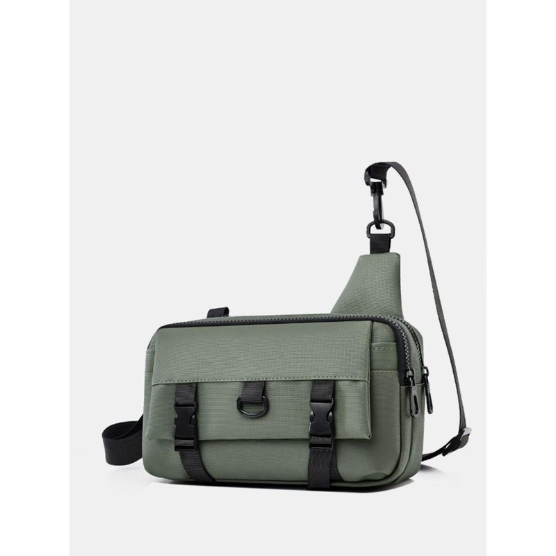 Mast & Harbour Unisex Messenger Bag With Detachable Sling Strap