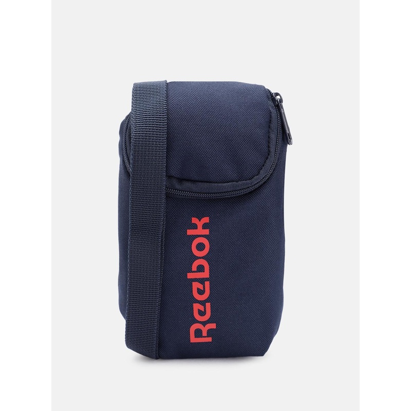 Reebok Unisex Brand Logo Printed Messenger Bag