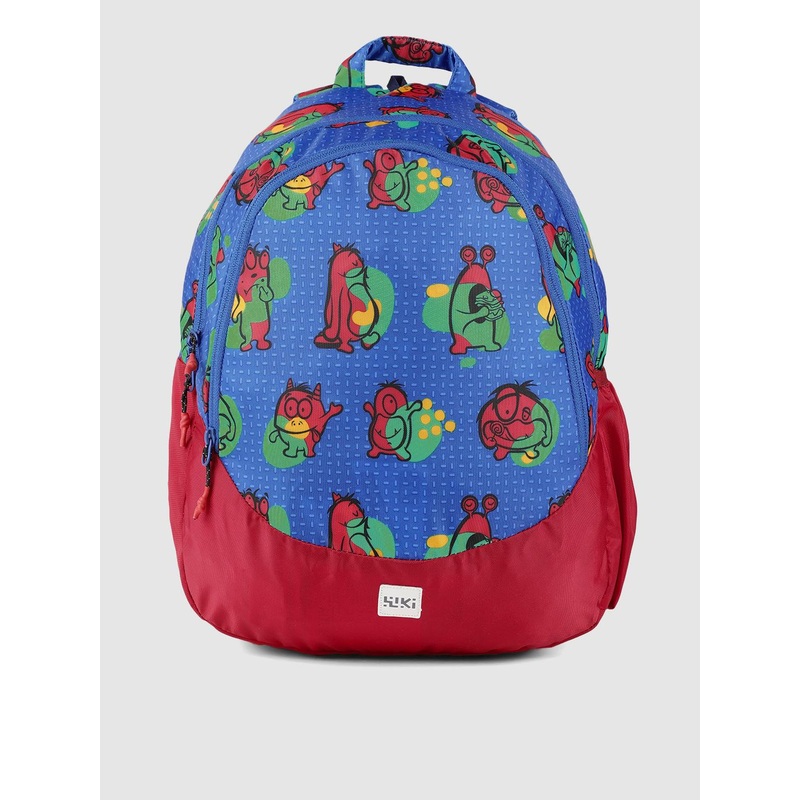 Wildcraft Unisex Blue & Red WIKI CHAMP 3 Monster Backpack