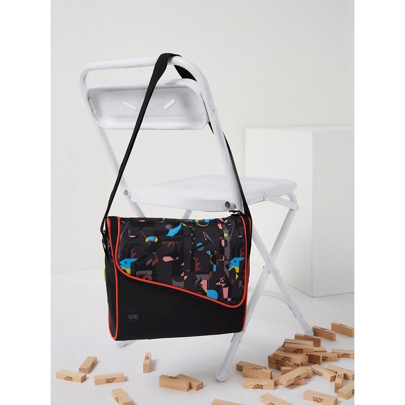 Wildcraft Unisex Graphic Printed Messenger Bag