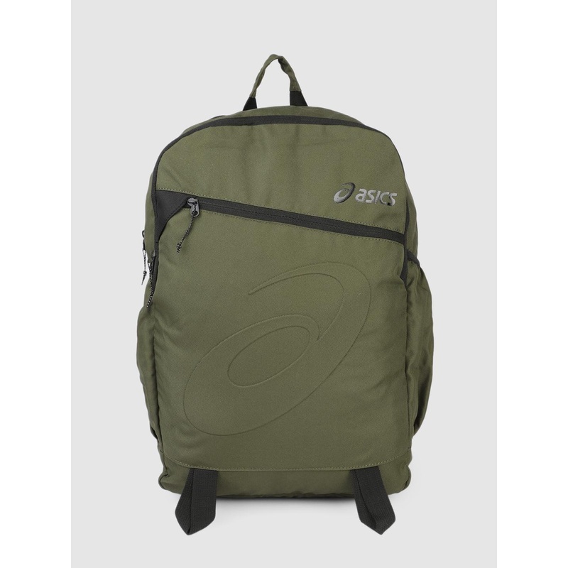 ASICS Unisex Brand Logo Embossed Backpack with Hip Strap