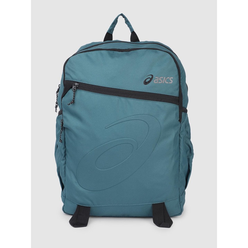ASICS Unisex Embossed Brand Logo Backpack with Hip Strap