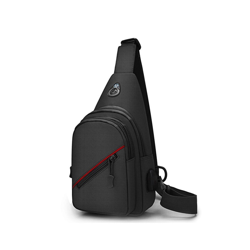 Carry Trip Unisex Solid Crossbody Strap Bag